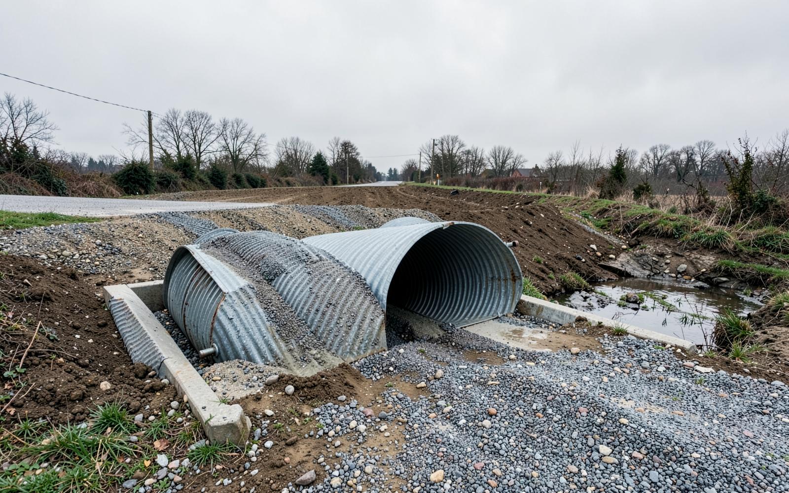 Culverts, Ditches, and Road Approaches: What County Permits Usually Require